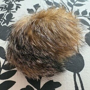 Real Mink Fur Pom Pom Key & Bag  Accessory